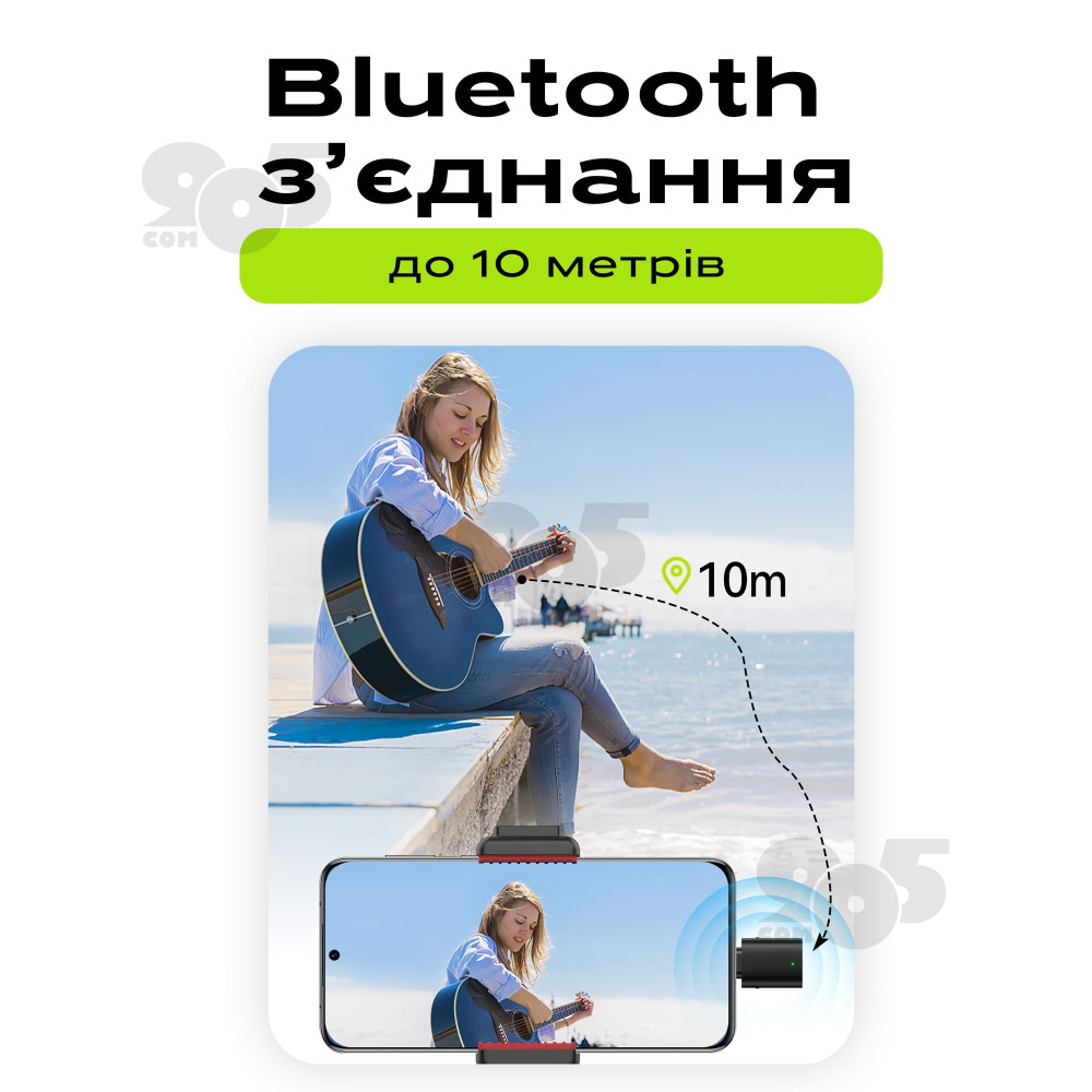 Професійний петличний мікрофон Ulanzi WM-10 lightning петличка для айфона для запису відео інтерв'ю Професійний петличний мікрофон Ulanzi WM-10 lightning петличка для айфона для запису відео інтерв'ю