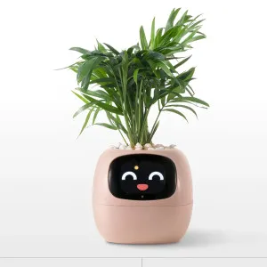 Умный цветочный горшок для растений Ivy Smart Planter Tuya горшок с комнатным растением смарт горшок - Розовый