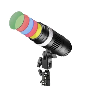 Светодиодный прожектор VL-6 50W RGB постоянный свет видеосвет для фото видео фона. Студийный свет.