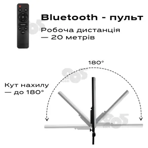 Лампа видеосвет LED JM888 800pcs 65W видеосвет для фото, видео со штативом 2,1 м. Студийный свет, картинка 2