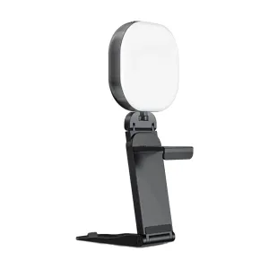 Накамерне світло Veron F-610A LED Live Streaming Light селфі спалах на телефон камеру ноутбук для трансляцій