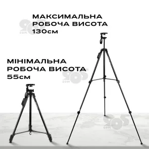 Штатив тренога для телефона Neepho 8810 фотоаппарата камеры для съемки в чехле профессиональный с уровнем, картинка 2