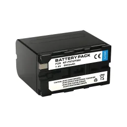 Аккумулятор для видеосвета f970/f960 6600 mAh съёмный для видеосвета, кольцевых ламп