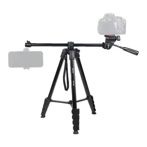 Профессиональный горизонтальный штатив Jmary KP-2209 173 см для телефона камеры фото, Студийная фотостойка