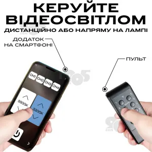 Відеосвітло Yongnuo YN-300 III акумулятор 6600mAh світло для фото зі штативом 2 м лампа софтбокс. Студійне світло, картинка 2