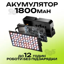 Видеосвет LED лампа RGB с треногой постоянный свет для фото RGB панель лампа для фона, картинка 1