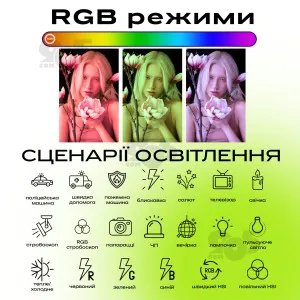 Відеосвітло RGB Neepho NP-L3 на акумуляторі постійне світло для фото кольорове світло для відео накамерне світло, картинка 1