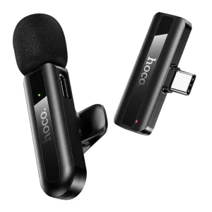 Микрофон петличка Hoco L20 Type-C беспроводной петличный микрофон для iphone айфона телефона андроид