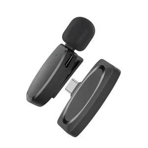 Микрофон петличка Veron M18-C Type C беспроводной для записи звука на телефон, iphone