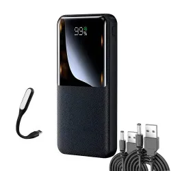 Повербанк для роутера Remax RPP-623 20000 mAh комплект питания Powerbank + 2 шт юсб шнура для вай фай роутера 9/12V