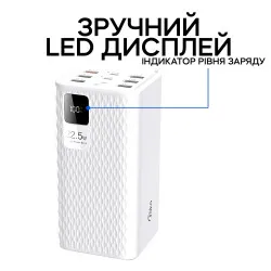 Повербанк Joko J13 50000 mAh Power bank зовнішній акумулятор з швидкою зарядкою для телефону планшета, картинка 2