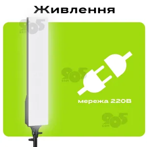 Видеосвет UPOH RL-100 48х10 см 3000-6500K со штативом 2.1 метр led панель для видео лампа для фотостудии для фона. Студийный свет., картинка 2