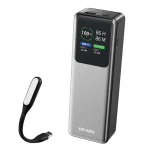 Повербанк для ноутбука Ven-Dens VD-PB055 20000 mAh 100W Power bank внешний аккумулятор с быстрой зарядкой
