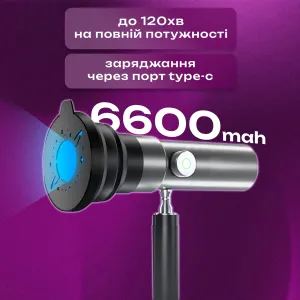 Відеосвітло ліхтар M10 з трафаретами фотоліхтар прожектор для фото на акумуляторі постійне кольорове світло для відео, картинка 2