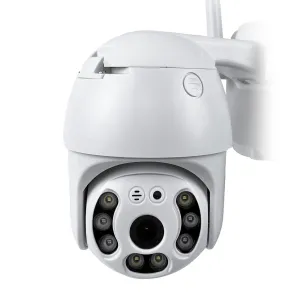 Уличная поворотная IP камера видеонаблюдения Wi-Fi А6 V720 - 2 Мп камера вайфай наружного наблюдения для дома