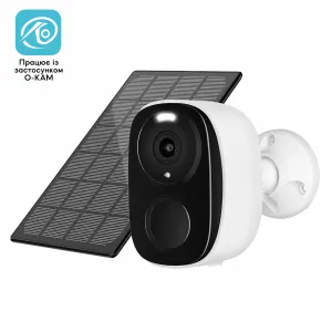 Беспроводная аккумуляторная Wi-Fi камера H.VIEW BW4 Plus 2K 3 МП с солнечной панелью