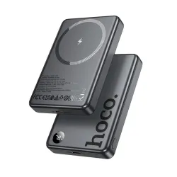 Повербанк HOCO MagSafe 10000 mAh с беспроводной зарядкой 15 Вт и Type-C