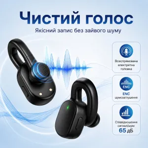 Бездротовий подвійний петличний мікрофон для телефону HOCO L27 Type-C з ENC-шумозаглушенням, картинка 1