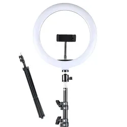 Кільцева лампа 26 см Ring Fill Light зі штативом на 2-му кільцеве світло лампа для селфі лампа для тік току