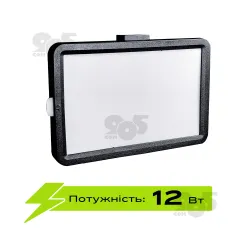 Прямокутна світлодіодна LED-лампа для фото, відео 10х15 см зі штативом 2,1 м лампа для фону працює від USB, картинка 1