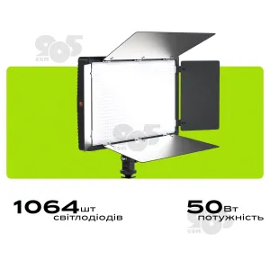 Прямоугольная LED лампа Pro LED U800 видео свет для фото, видео 29х17 см со штативом 2,1 метр лампа для фона, картинка 1