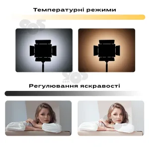 Прямокутна LED лампа Yongnuo YN-300 III постійне світло для фото, відео. Відеосвітло. Студійне світло., картинка 2