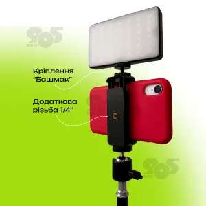 Держатель для телефона с креплением под видеосвет, картинка 2