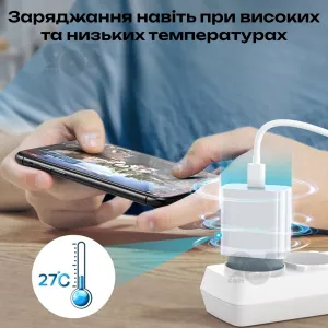 Блок питания для телефона, кольцевых ламп, без USB кабеля, картинка 2