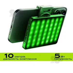 Портативный видеосвет M16 RGB цветная LED панель с треногой для фото и видеосъемки лампа для селфи, картинка 1