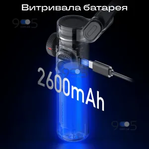 Стабілізатор штатив для телефону монопод AOCHUAN 3-Axis Handheld Gimbal Stabilize ручний стедикам 3-х осьовий, картинка 2