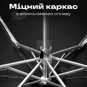 Компактна парасолька полегшена механічна міні парасолька жіноча із захистом від ультрафіолету UPF50 кишенькова парасоля - М'ятний, картинка 2