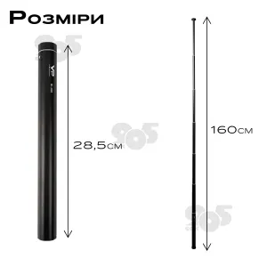 Монопод подовжувач штатив для телефону VERON M-160 смартфона 160 см селфі палиця, картинка 2