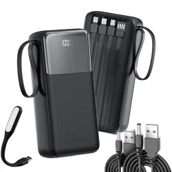 Повербанк для роутера Linkage LKP-58 30000 mAh комплект живлення Powerbank + USB шнур для вай фай роутера 12V