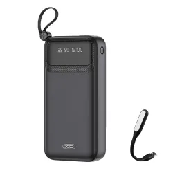 Повербанк XO PR-279 20000 mAh 10W Power bank со встроенными кабелями внешний аккумулятор