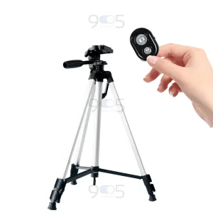 Штатив трипод Tripod 330A тренога с держателем для телефона, экшн камер, селфи колец, видеокамер, фотоаппарат