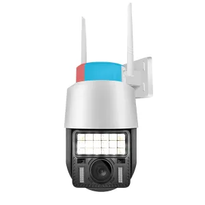 Уличная ip камера видеонаблюдения IP WiFi Q18 v380 3 Мп поворотная с удаленным доступом с передачей на телефон