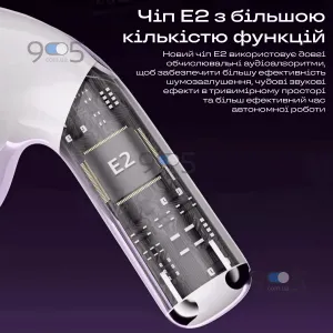 Беспроводные наушники с кейсом для зарядки блютуз к телефону компьютеру с мягкими амбушюрами для айфона, картинка 1